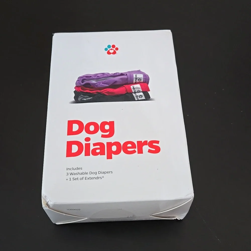 Pet Parents Premium Washable Dog Diapers Extendrs, (3pack) of Dog Diapers Female